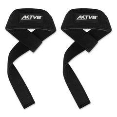 AKTV8 Premium Blue Edition Lifting Straps – Heavy Duty Grip Support