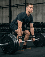 AKTV8 Black Edition Strength Combo – Ankle Straps & Lifting Straps