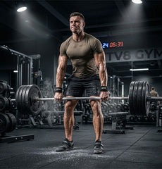 AKTV8 Black Edition PowerGrip Combo – Wrist Wraps & Lifting Straps