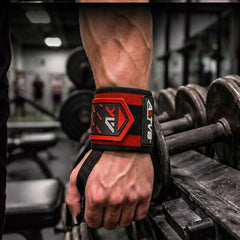 AKTV8 Red Edition Support Combo – Wrist Wraps & Ankle Straps