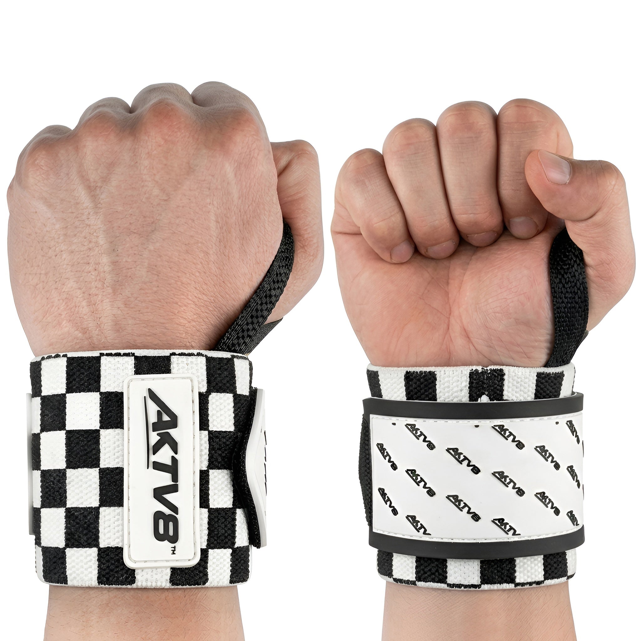 AKTV8 Premium American Edition Wrist Wraps – Heavy Duty Wrist Support